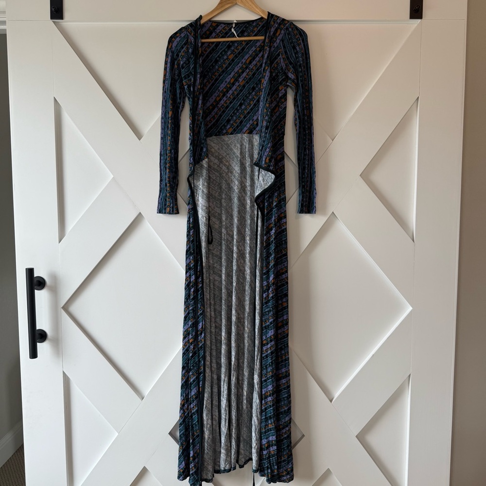 Free People Phoebe Maxi Wrap Dress Size XS - Picture 8 of 11